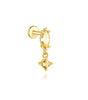 Elegant Ice Crystal Pendant Earrings with Cubic Zirconia – Denise