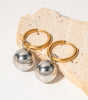 Elegant 925 Sterling Silver and 18K Gold Plated Old Money Style Earrings – Ardalle