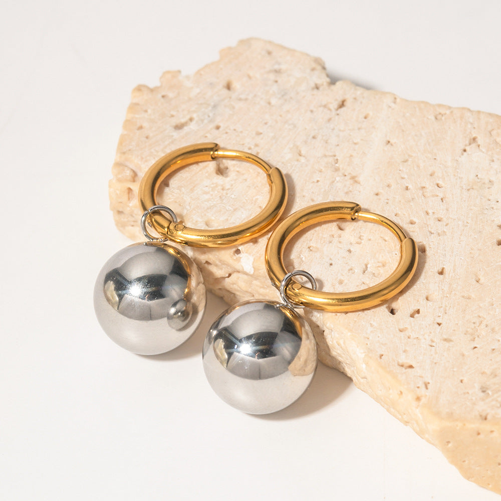 Elegant 925 Sterling Silver and 18K Gold Plated Old Money Style Earrings – Ardalle
