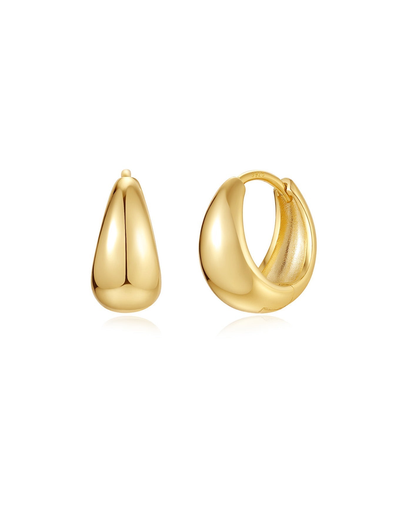 Elegant Classic Drop Earrings with Cubic Zirconia – Ellen