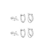 Elegant Earrings Set with Cubic Zirconia – Unice