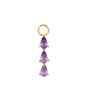 Elegant Violet Earring Set -  Pattesley