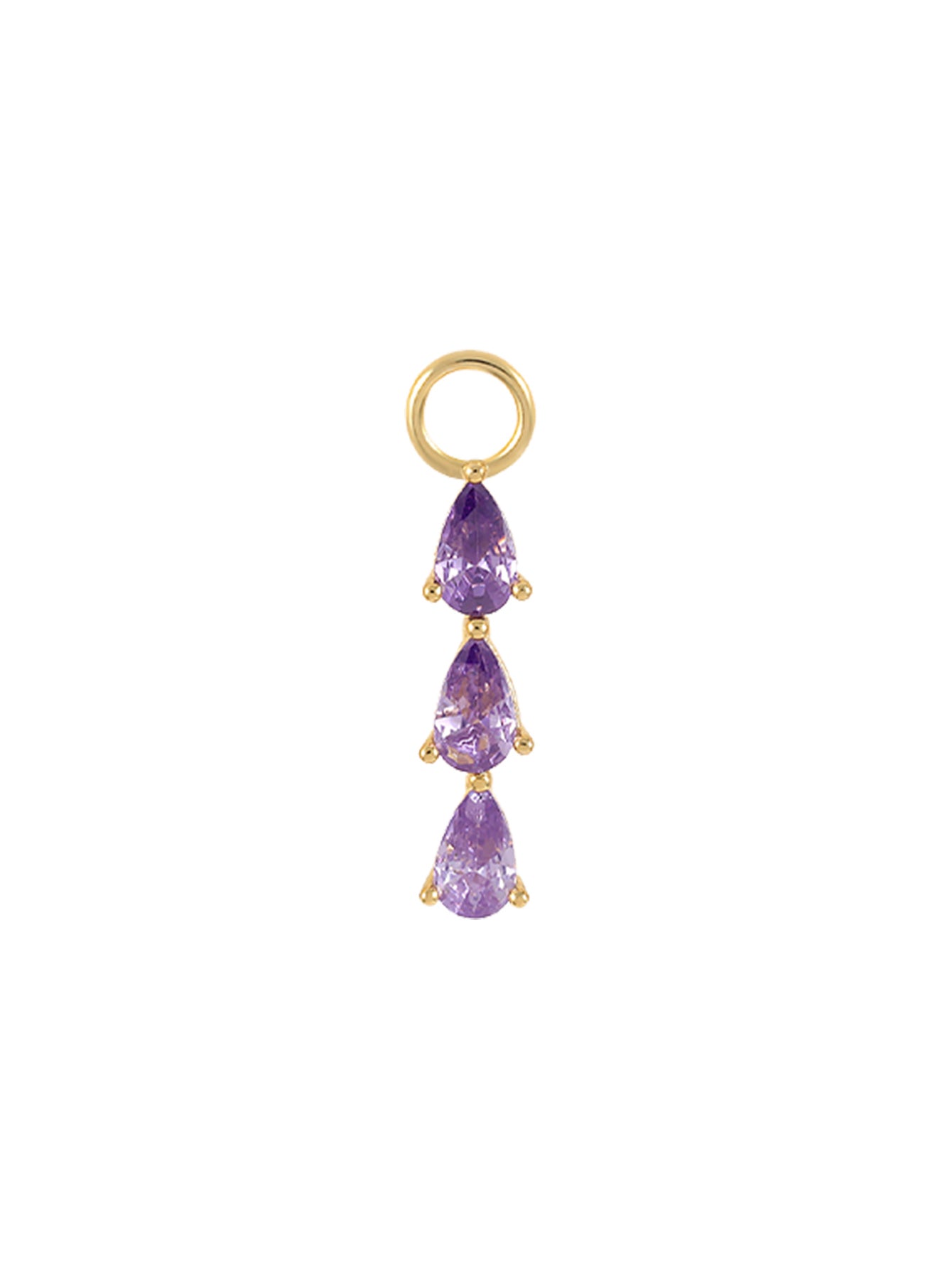 Elegant Violet Earring Set -  Pattesley