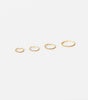 Thin Twisted Hoop Rings for Ear and Nose Piercings – Purlles