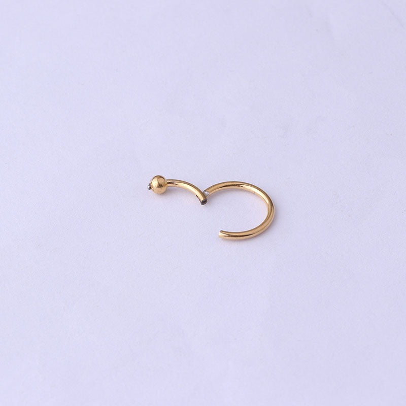 Waterproof Classic Hoop for Ear and Nose Piercings – Whytton