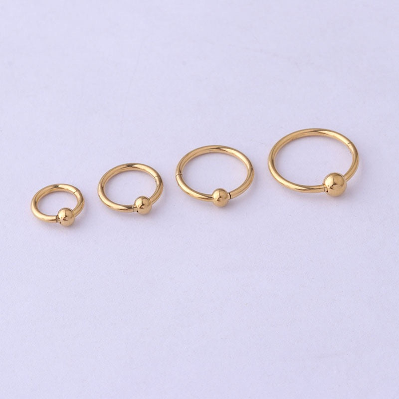 Waterproof Classic Hoop for Ear and Nose Piercings – Whytton