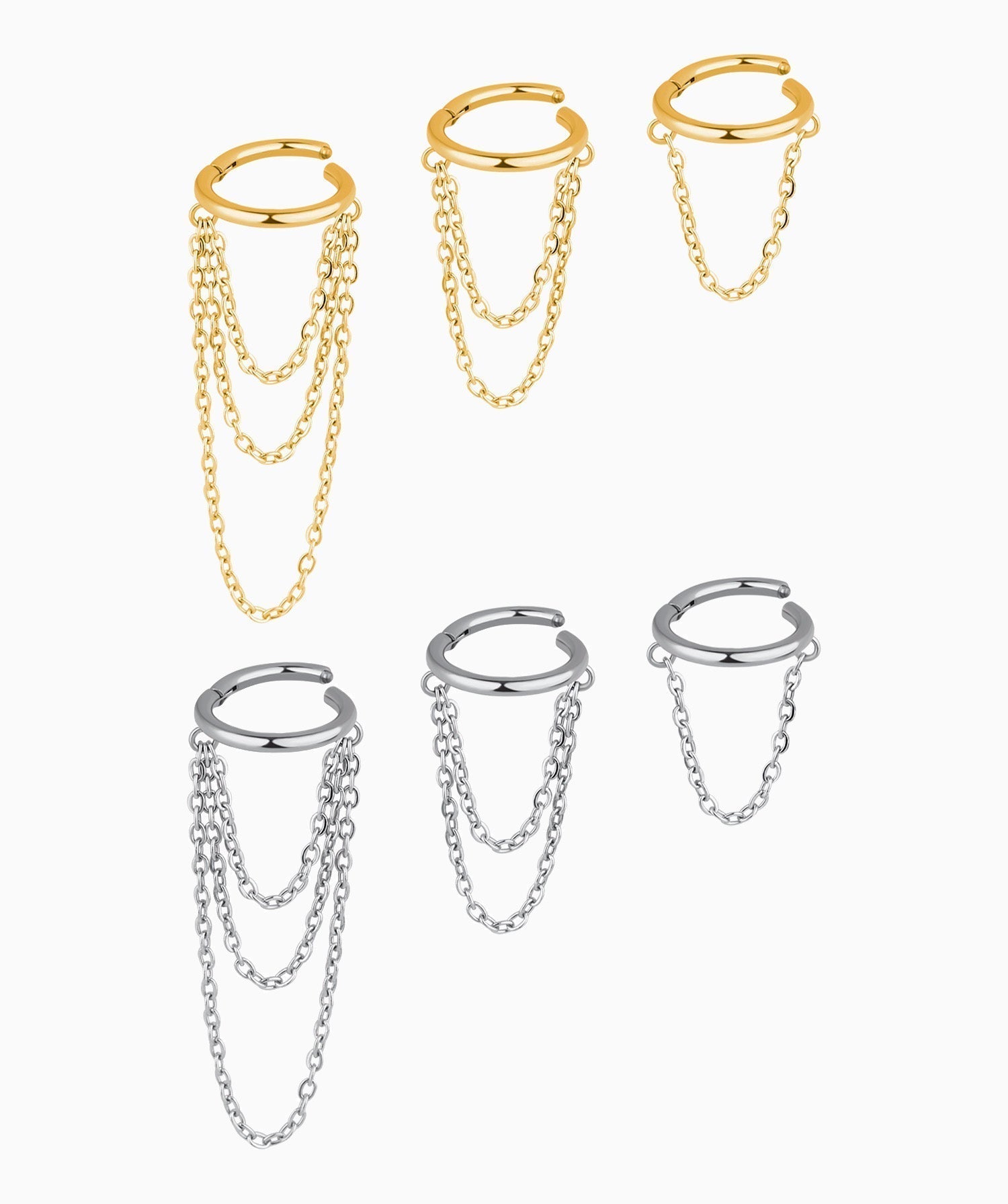 Waterproof Hoop Earrings – Dainty Clicker Design for Sensitive Skin - Davers