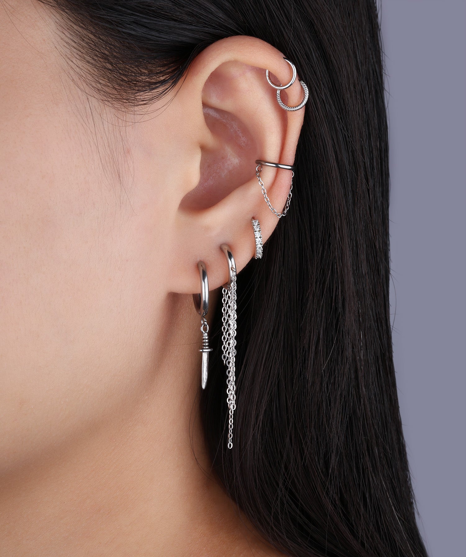 Waterproof Hoop Earrings – Dainty Clicker Design for Sensitive Skin - Davers