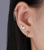 Waterproof Hoop Earrings – Dainty Clicker Design for Sensitive Skin - Davers