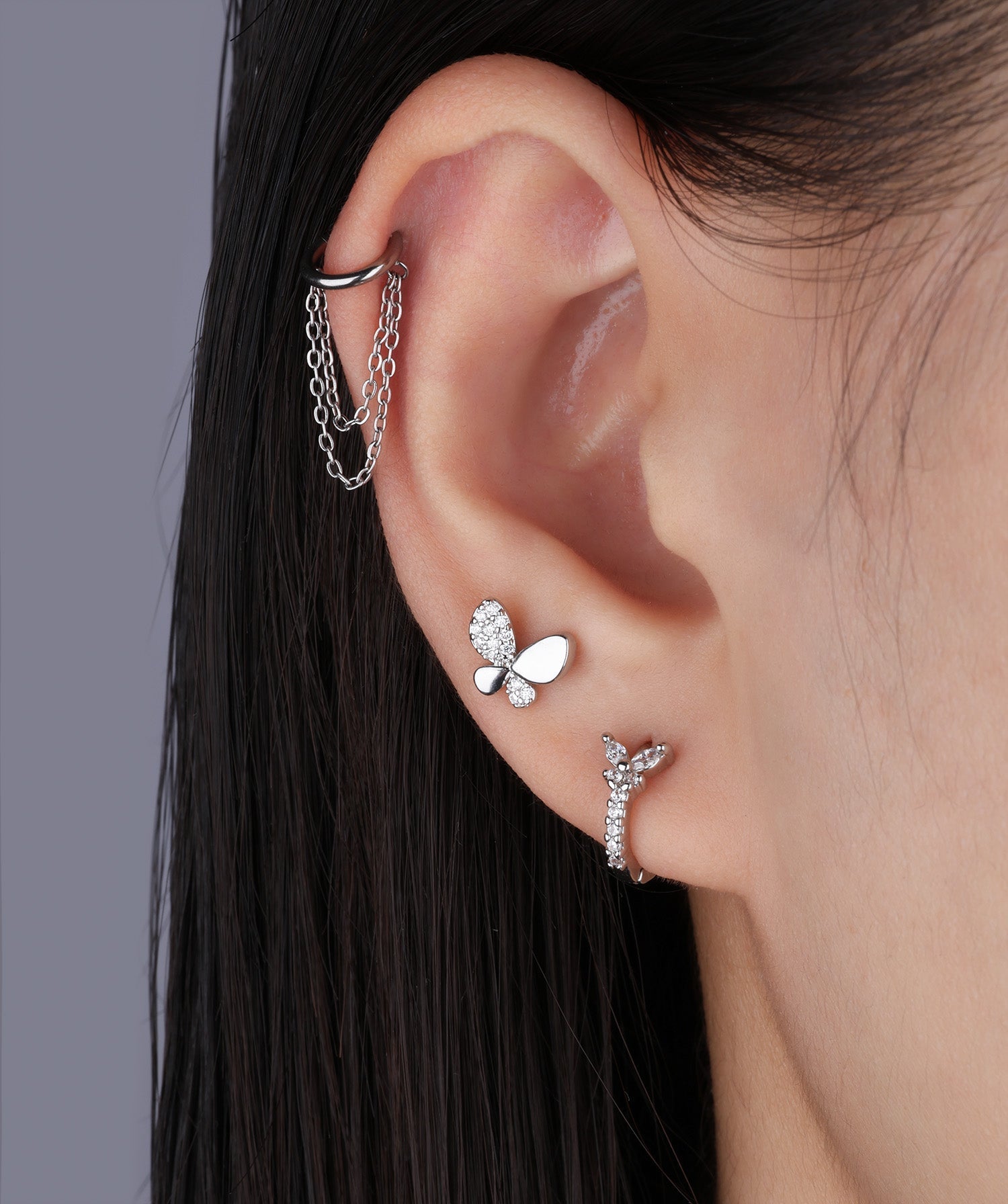 Waterproof Hoop Earrings – Dainty Clicker Design for Sensitive Skin - Davers