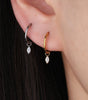 Waterproof Marquise Dangle Earrings with Cubic Zirconia – Lydia