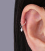 Waterproof Marquise Dangle Earrings with Cubic Zirconia – Lydia