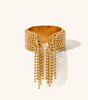 Gold Modern Tassel Ring – Josian