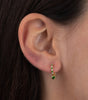 Heart-Shaped Earrings with Cubic Zirconia – Shiveley