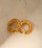 Hollow C-Shaped Earclip Earrings in Gold – Vashti