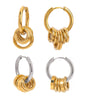 Multi-Layer Geometric Hollow Earrings - Elizabethe