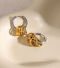 Multi-Layer Geometric Hollow Earrings - Elizabethe