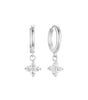 Four Leaf Clover Earrings with Cubic Zirconia – Dorothy