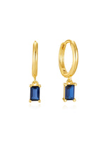 Elegant Holiday Drop Earrings with Cubic Zirconia –  Abigail