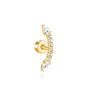 Geometrical Earrings with Cubic Zirconia – Stace