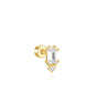 Geometrical Earrings with Cubic Zirconia – Stace