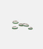 Emerald CZ Hoop Earring – Avice