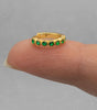 Emerald CZ Hoop Earring – Avice