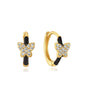 S925 Sterling Silver Heart Butterfly Earrings Set –Dorcas