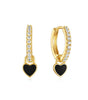 S925 Sterling Silver Heart Butterfly Earrings Set –Dorcas