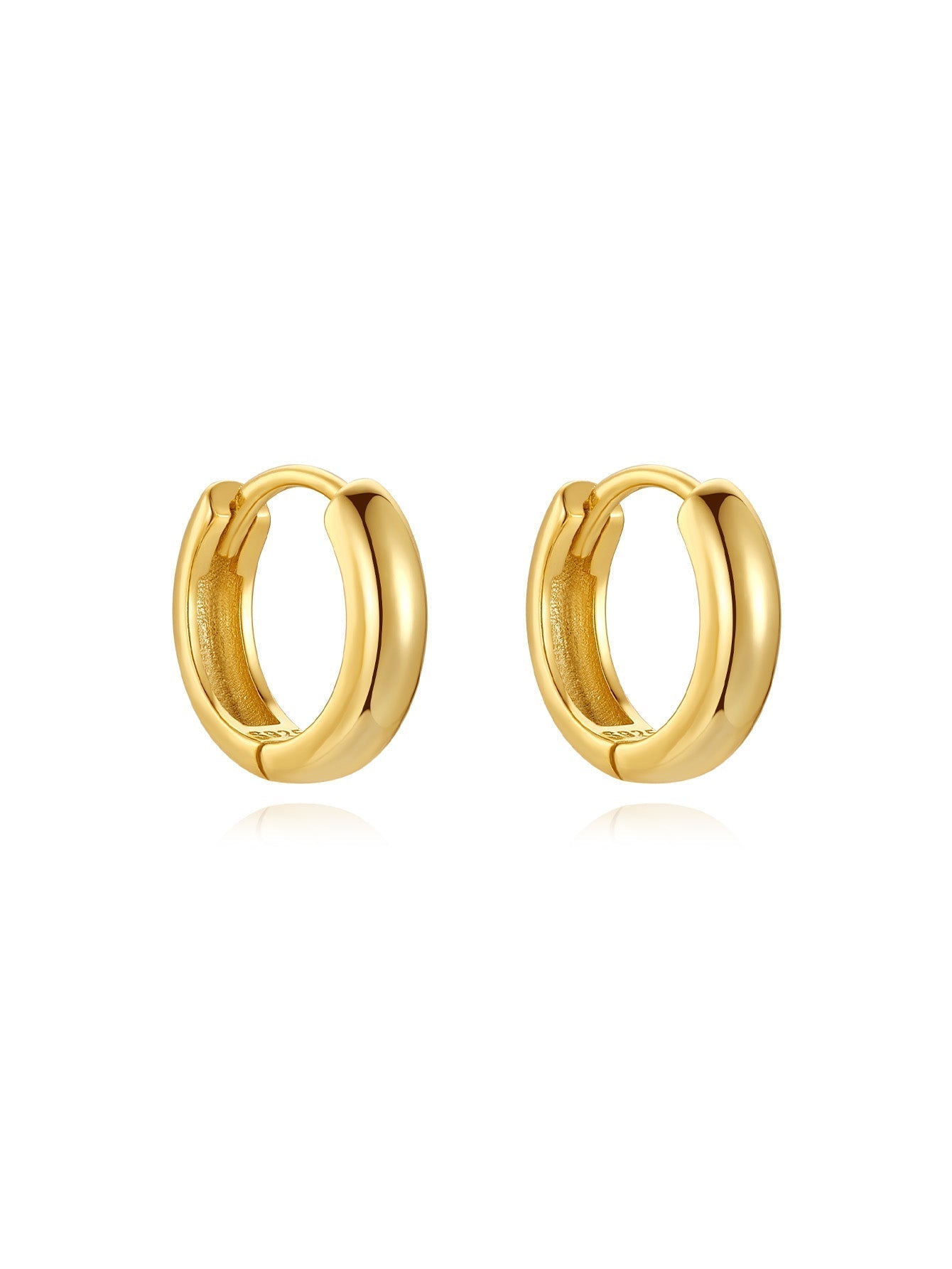 Elegant Hoop Earrings in Multiple Sizes – Funteyn