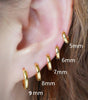 Elegant Hoop Earrings in Multiple Sizes – Funteyn