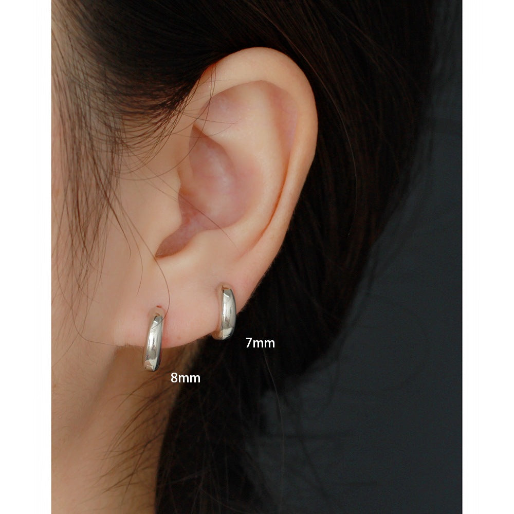 Elegant Hoop Earrings in Multiple Sizes – Funteyn