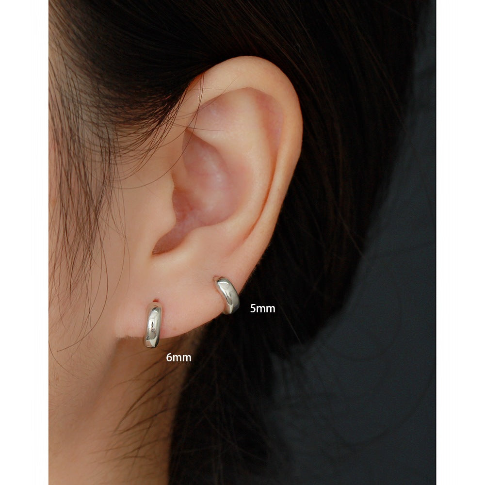 Elegant Hoop Earrings in Multiple Sizes – Funteyn