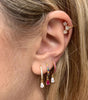 Drop Summer Earrings with Cubic Zirconia – Ester