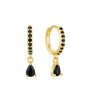 Drop Summer Earrings with Cubic Zirconia – Ester