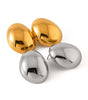 Egg Earrings with 18K Gold Plating – Faith