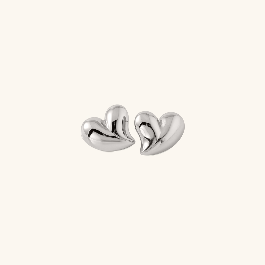 Love Heart Waterproof  Earrings - Eylmer