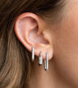 Stunning Geometric Earring Set with Cubic Zirconia –Barbara