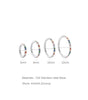 Cartilage Hoop with Cubic Zirconia – Unton