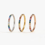 Cartilage Hoop with Cubic Zirconia – Unton