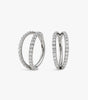 Cartilage Hoop with CZ Stones Available in Multiple Sizes - Bethia